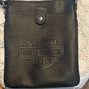 Harley Davidson Black Crossbody Bag. NWOT